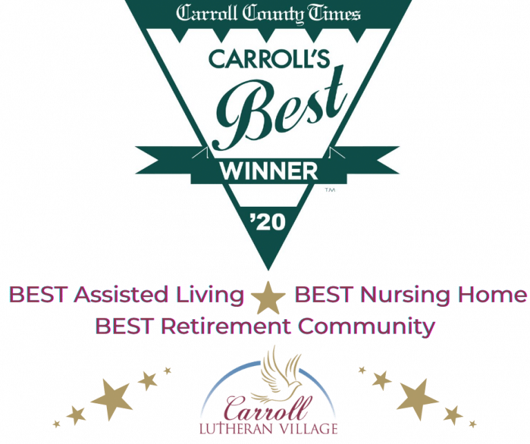 Carroll's Best 2020 Winner! Carroll Lutheran Village