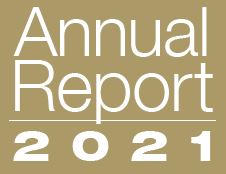 A graphic that states Annual Report 2021.
