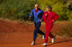 older adults running