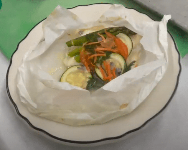 Fish en Papillote
