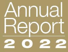 A graphic that states Annual Report 2022.