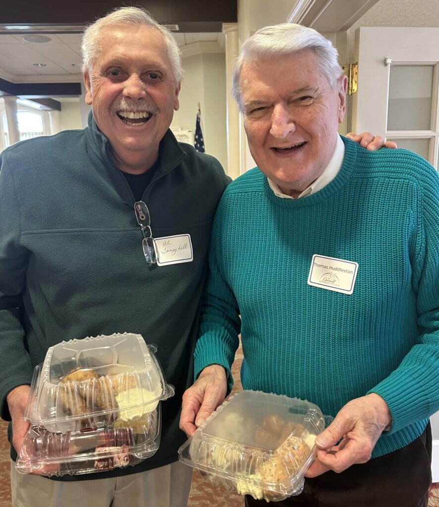 Guests at Emerald Afternoon Celebration for senior living residents in Westminster, Maryland.