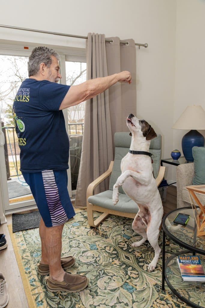 CLV resident showing the fun side of retirement living